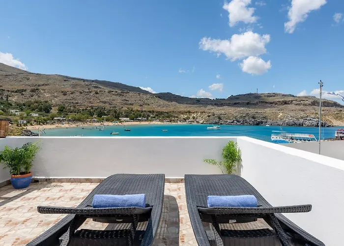 Avli View Apartment Líndos